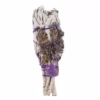Bâton de Maculage - Guérison Spirituelle Torche de Sauge (améthyste) 10 cms – Image 2
