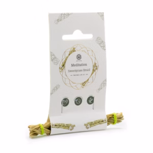 Smudge Stick - Sweetgrass Braid 10Cm