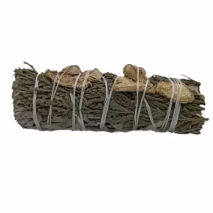 Smudge Stick - Hvit Salvie, Ingefær Og Sedertre