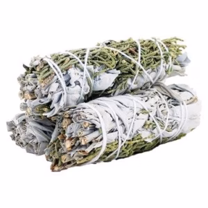 Smudge Stick - Hvit Salvie Og Einer 10 cm