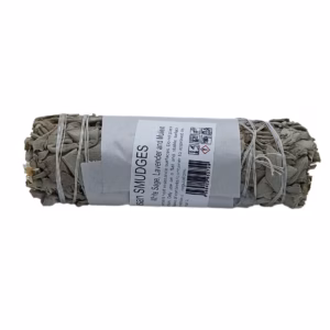 Smudge Stick - Vit Salvia, Lavendel & Kungsljus