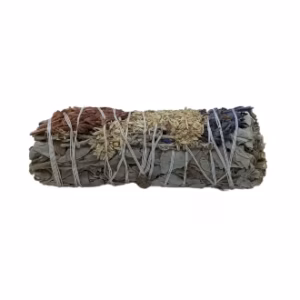 Smudge Stick - Hvit Salvie, Lavendel Og Mullein