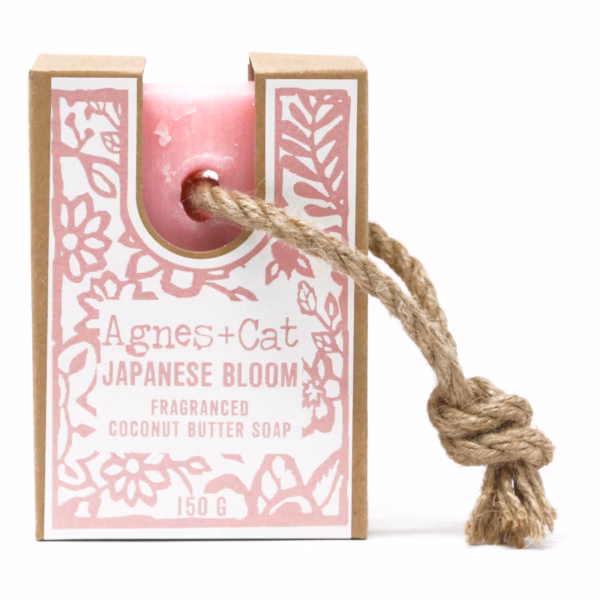 Sæbe på Snor - Japansk Blomst