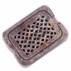 Jabonera y Escurridor 11x8cm - Cuadrada Clásica