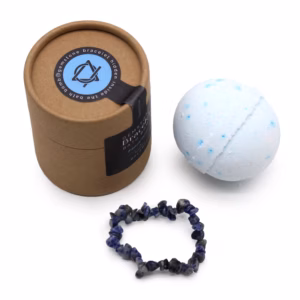 Sodalith Edelstein Armband Badebombe