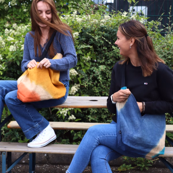 Skulderveske I Myk Blanding - Tumeric - Bilde 4