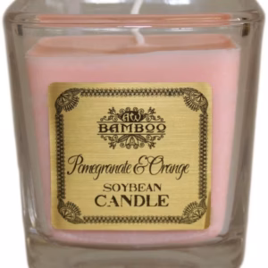 Soybean Candle - Pomegranate & Orange