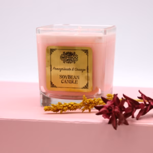 Soybean Candle - Pomegranate & Orange