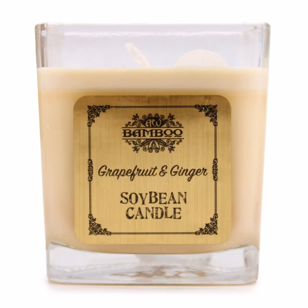 Soybean Jar Candle - Grapefruit & Ginger - Image 4