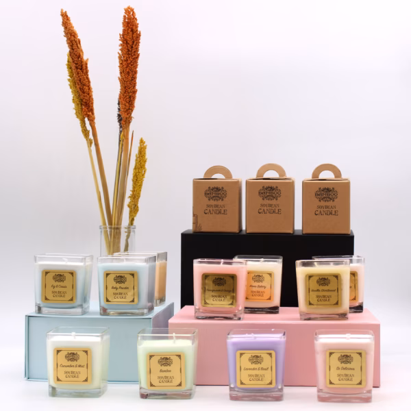 Soyabønne Duftlys I Krukke - Home Bakery - Bilde 5