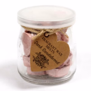 Soya Duftvoks Melts Jar - Dark Sandalwood
