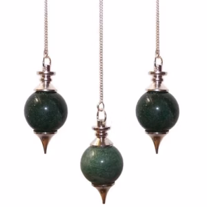 Sphere Pendulums - Verde Aventurine