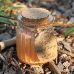 Spiced Oransje Soy Duftlys I Potte