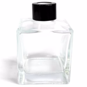 Fyrkantig Flaska För Doftpinnar med Lock - 200ml