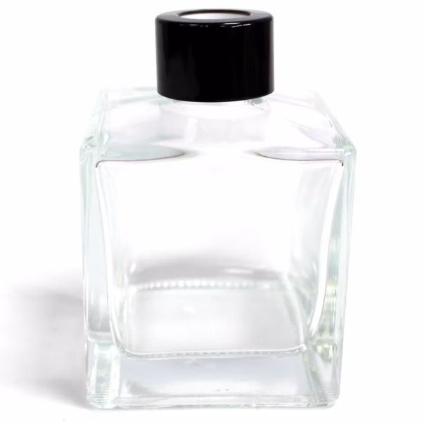 Firkantet Flaske og Diffusorlåg - 200ml