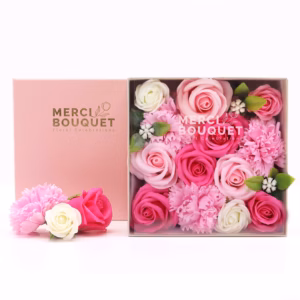 Quadratische Box - Baby Blessings - Rosa