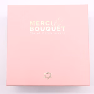 Quadratische Box - Baby Blessings - Rosa