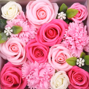 Quadratische Box - Baby Blessings - Rosa