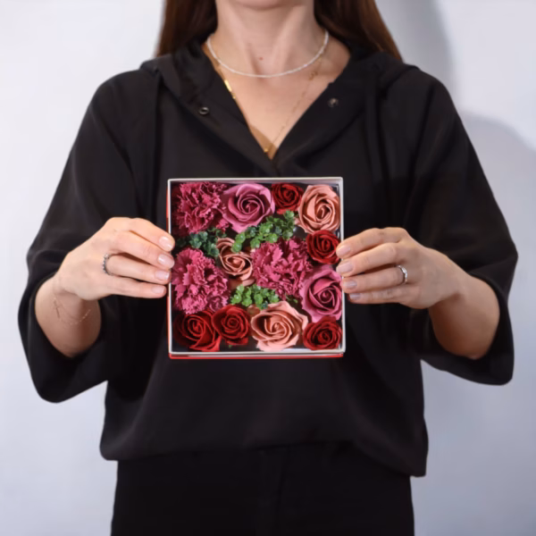 Boîte Carrée - Roses Vintage – Image 5