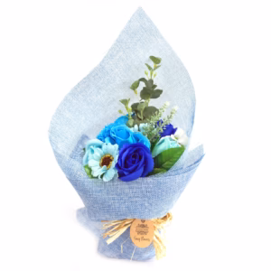 Blomstersåpe Såpebukett - Blå