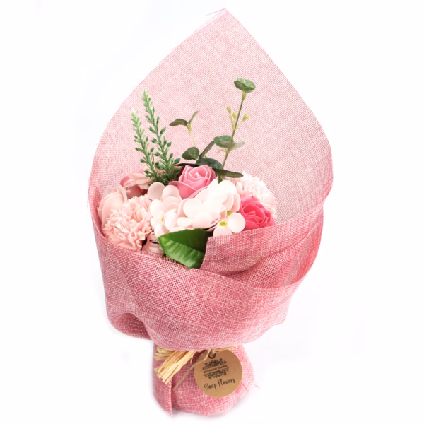 Blomstersåpe Såpebukett - Rosa
