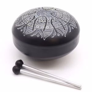 Happy - Trommel mit OM - Mandala - Gravur - 16cm