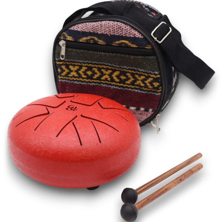 Steel-Tongue-Happy-Drums-Om-Red-16cm