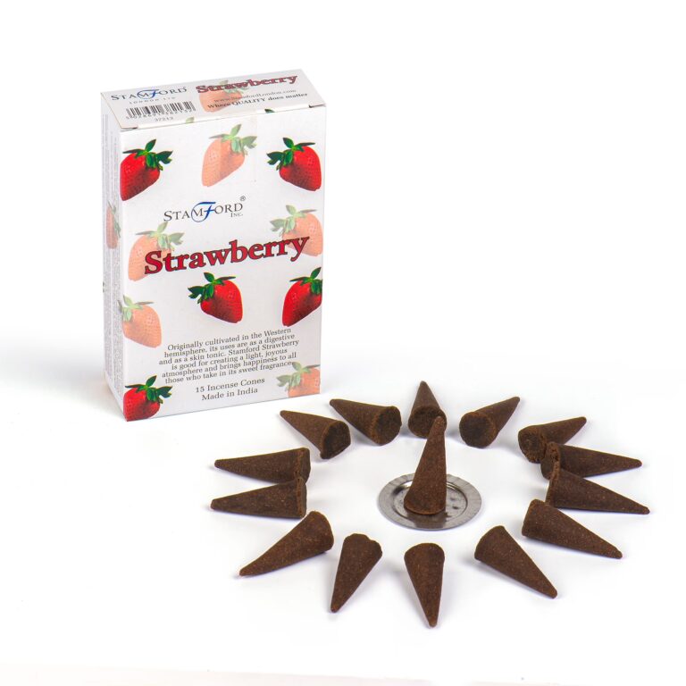Strawberry-Incense-Cones