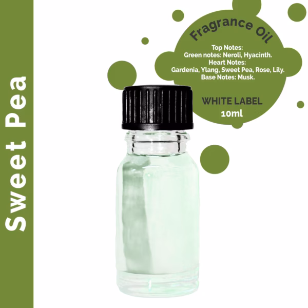 Sweet Pea Duftolje 10Ml - Uten Etikett