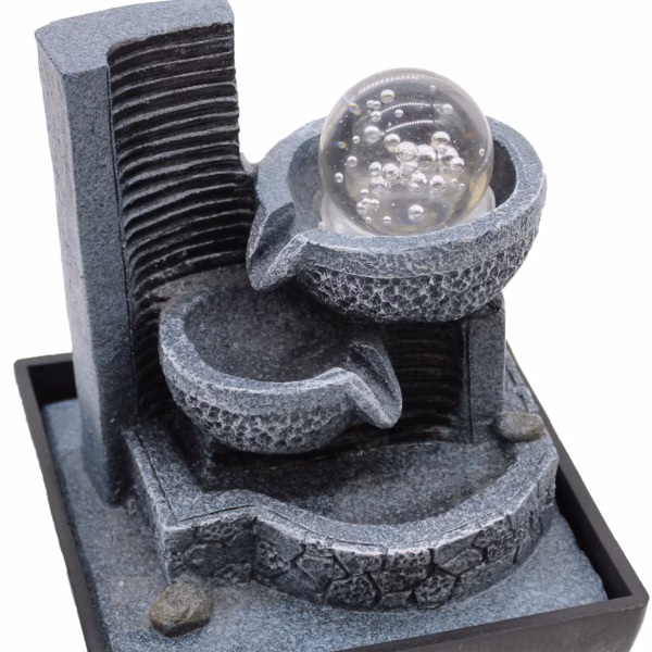 Fuente De Agua Interior- 18Cm -Relajantes Ollas Vertedoras - Imagen 2