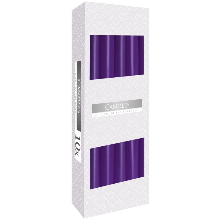 Taper-Candle-Lavender