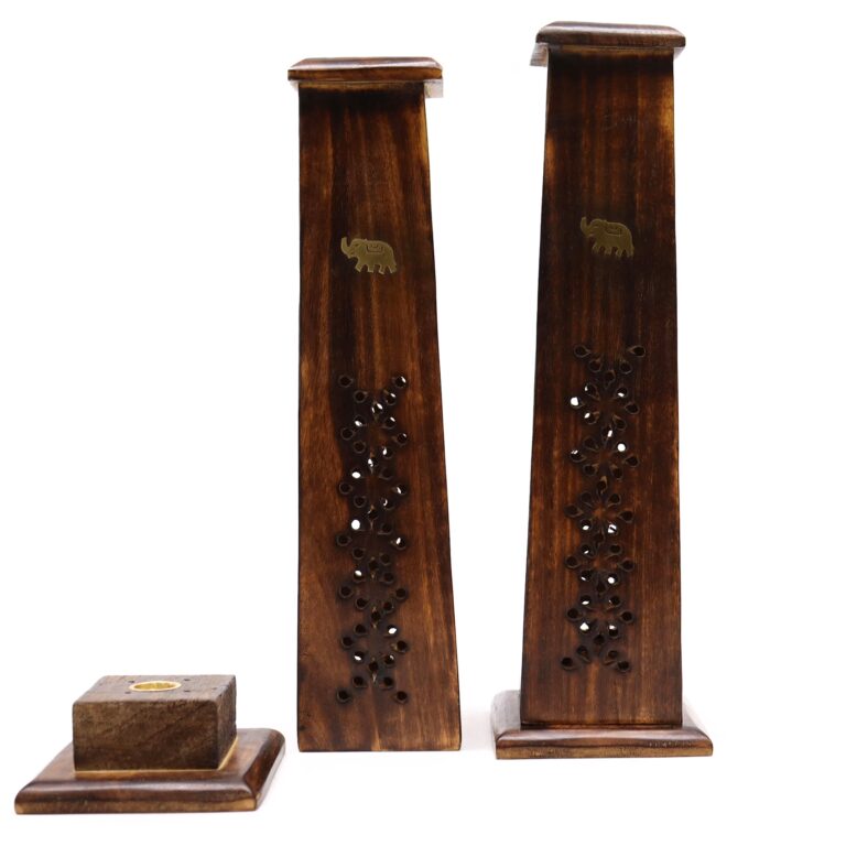 Tapered-Incense-Tower-Mango-Wood
