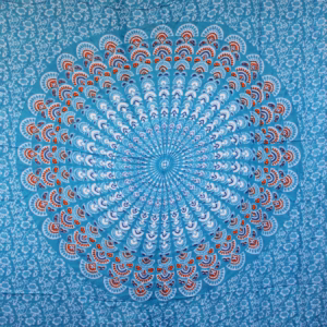 Paréos Mandala - Sarcelle Orange