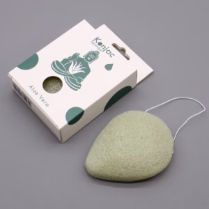 Teardrop Konjac Sponge - Aloe Vera - Healing