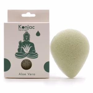 Teardrop Konjakk Svamp - Aloe Vera - Helbredende
