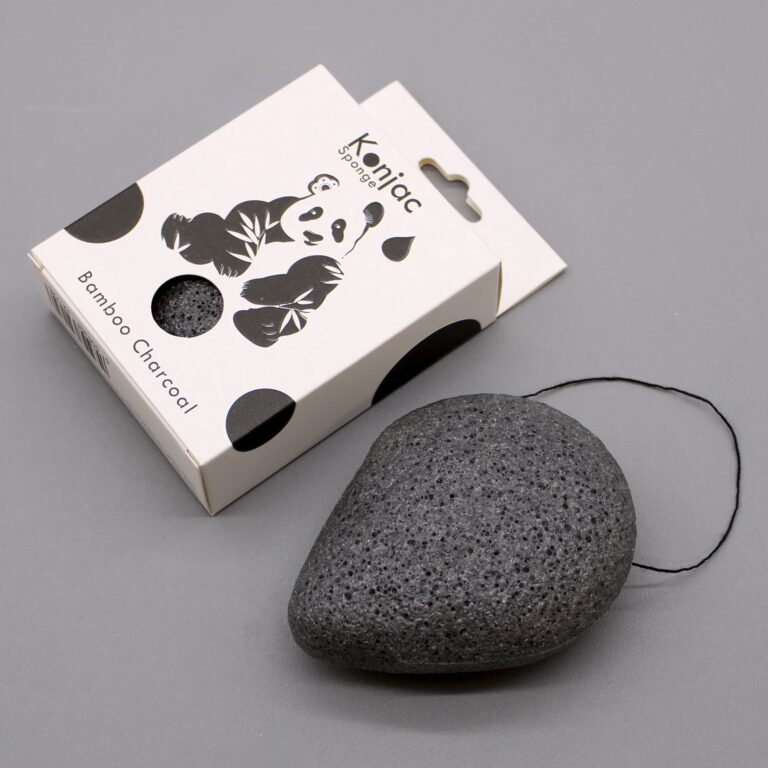 Teardrop-Konjac-Sponge-Bamboo-Charcoal-Anti-bacterial