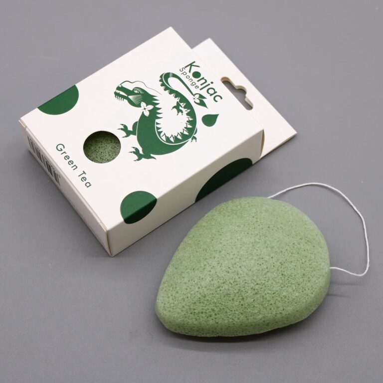 Teardrop-Konjac-Sponge-Green-Tea-Protective