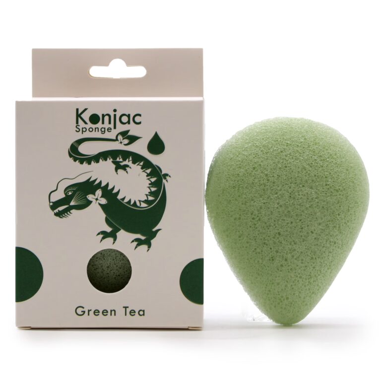 Teardrop-Konjac-Sponge-Green-Tea-Protective