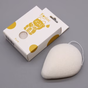 Esponja Konjac Gota - Natural - Piel Sensible