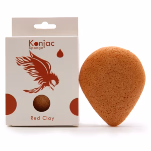 Teardrop Konjakk Svamp - Red Clay - Foryngende