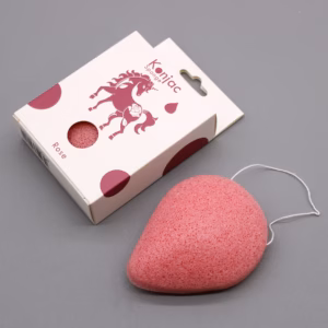Tropfenförmiger Konjac - Schwamm - Rose - Anti - Aging