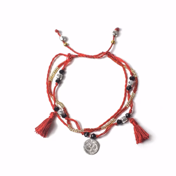 Tempelschnur-Armband – Endlose Weisheit