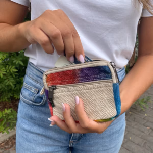 Tiedye Hamp Firkantet Pouch