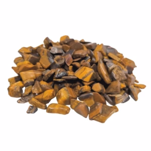 Tigerøye-Edelstens Chips I Løsvekt - 1Kg