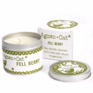 Duftlys i Tinnboks - Fell Berry