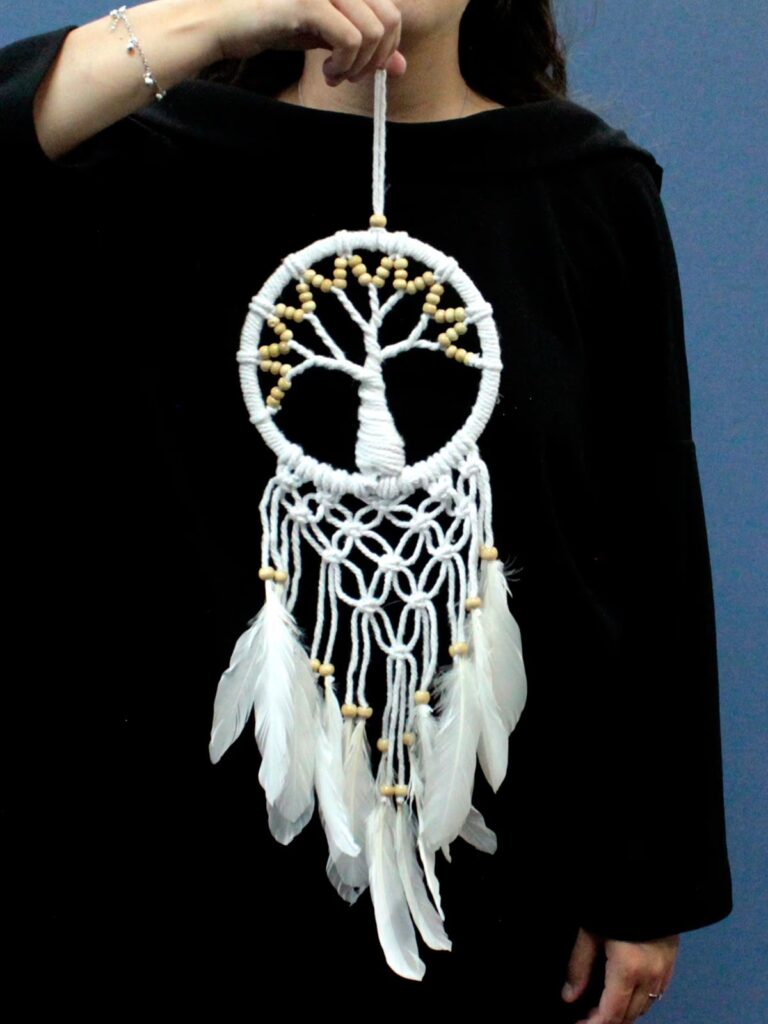 Tree-of-Life-Dreamcatcher-Pure-Natural-16cm