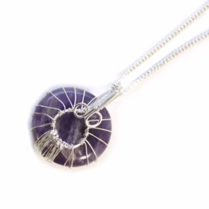 Levensboom Edelsteen Ketting - Amethist