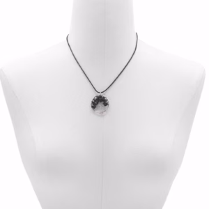 Pendentif Arbre de Vie - Agate Noire