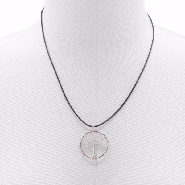 Tree of Life Pendant - Rock Crystal - Image 3