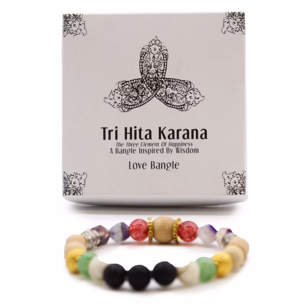 Tri Hita Karana Bangle - Love - Image 2